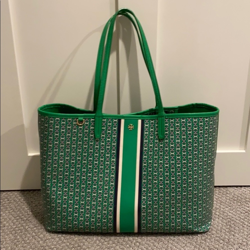 Tory Burch Coated Gemini Bag